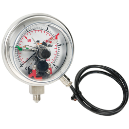 Manomètre pour contrôle pression eau 0/10b - 50 boîtier inox